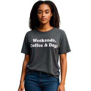 ROSE + VINE Graphic Tee Crop Top Shirt Women Gray size Medium Soft Casual Top